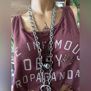 8 ball 🎱 necklace